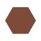 Equilateral Hexagon Tile in Red