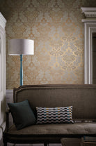Little Greene's Bonaparte Wallpaper in Pure Gold