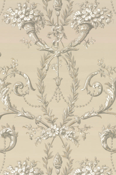 Little Greene's Versailles Wallpaper in Guilded