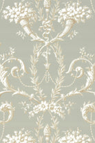 Little Greene's Versailles Wallpaper in Monument