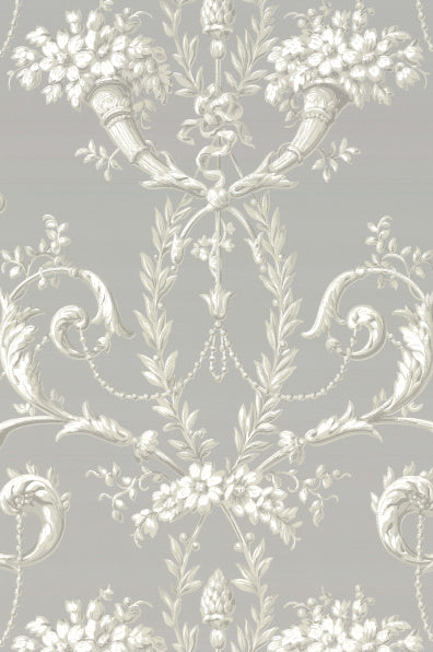 Little Greene's Versailles Wallpaper in Urbane