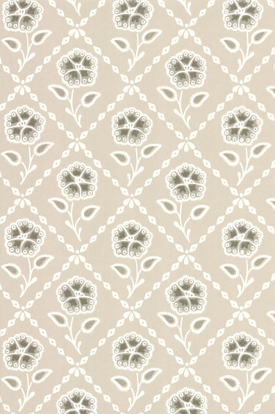 Little Greene's Whitehall Wallpaper in Pebble