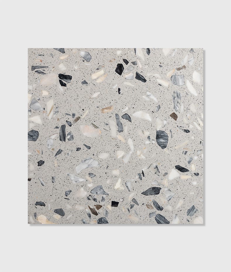 Ca'Pietra's Rialto Terrazzo Honed Tiles