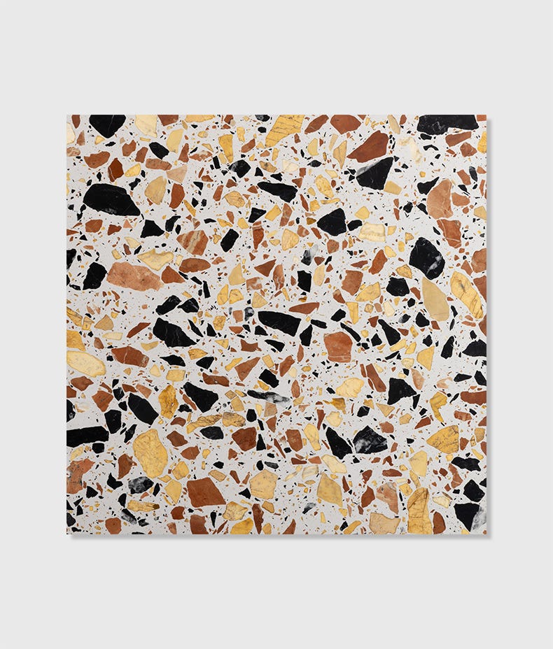 Ca'Pietra's Rialto Terrazzo Honed Tiles