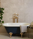 Ca'Pietra's Riverside Ceramic Wall Linear Satin Tiles