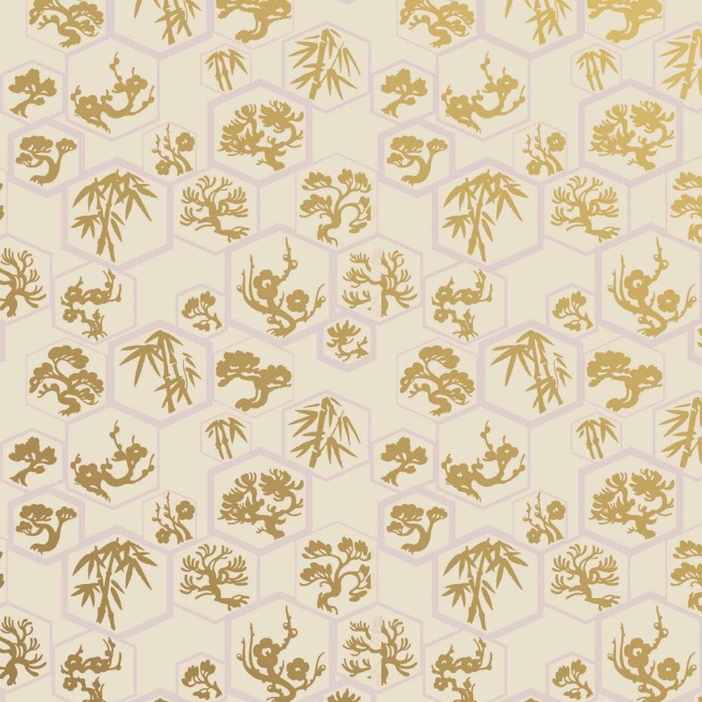 Farrow and Ball's Shouchikubai Wallpaper