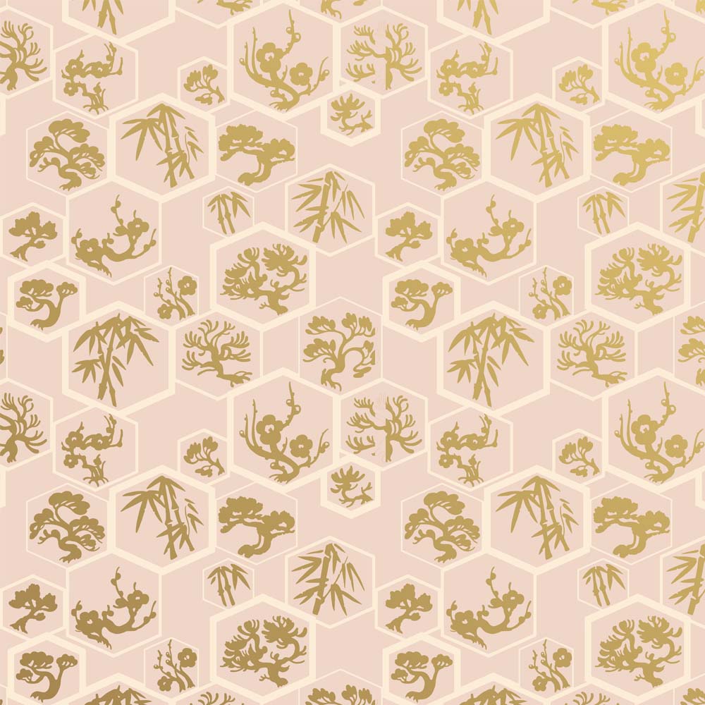 Farrow and Ball's Shouchikubai Wallpaper