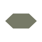 Shuttle Hexagon Tile in Australian Green
