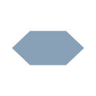 Shuttle Hexagon Tile in Blue