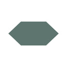 Shuttle Hexagon Tile in Dark Green
