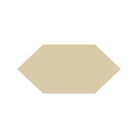 Shuttle Hexagon Tile in Ivory