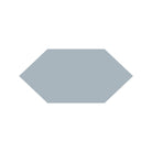 Shuttle Hexagon Tile in Pale Blue
