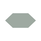 Shuttle Hexagon Tile in Pale Green