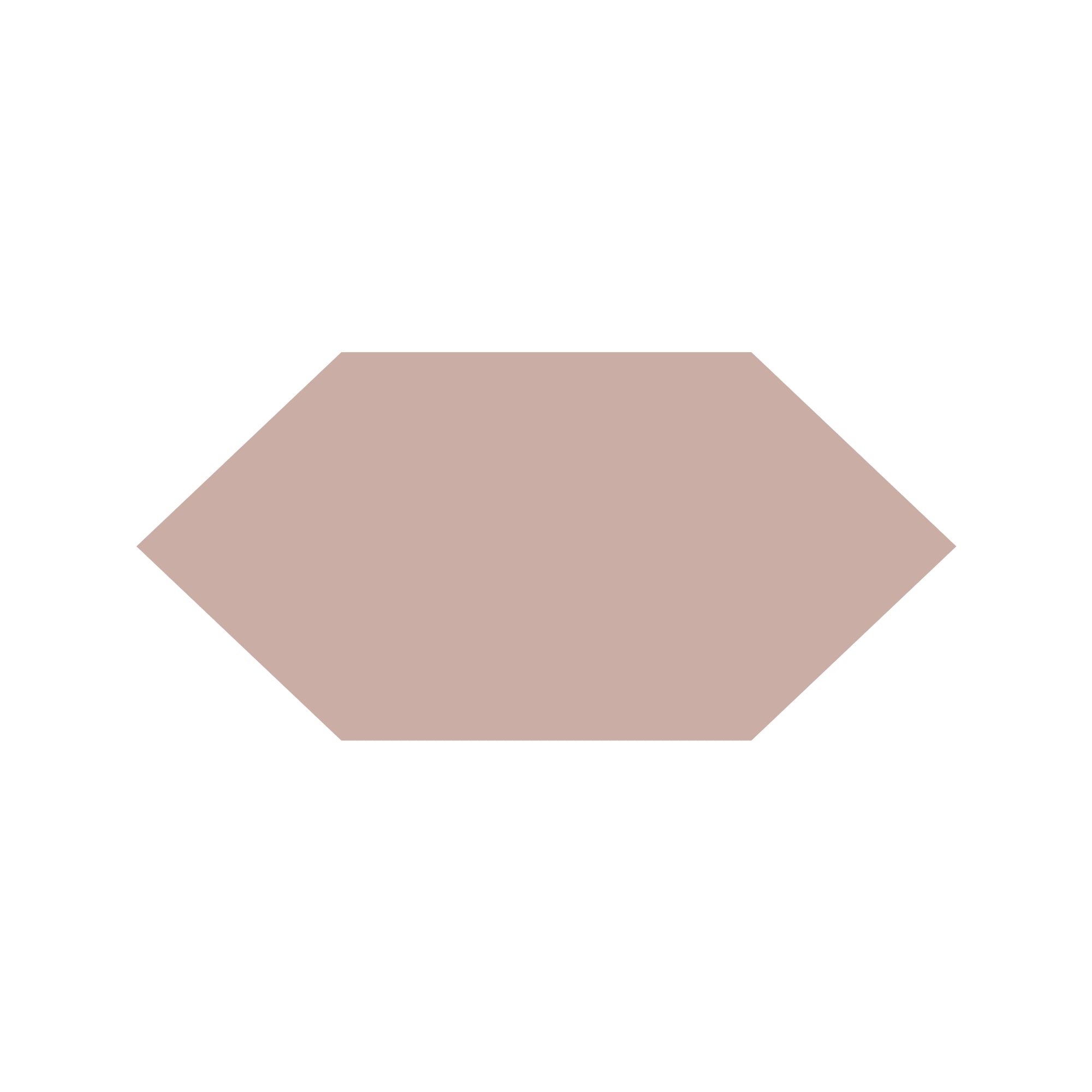 Shuttle Hexagon Tile in Pink