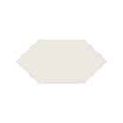 Shuttle Hexagon Tile in Super White