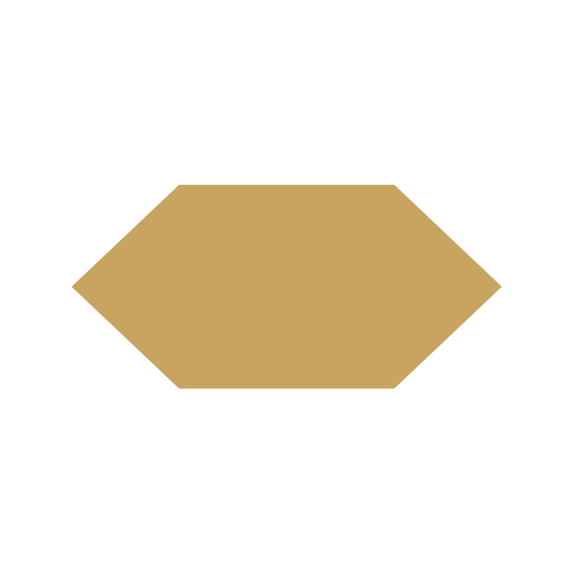 Shuttle Hexagon Tile in Yellow