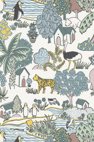 Little Greene's Animal Kingdom Wallpaper in Florence