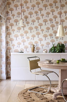 Little Greene's Rodney Street Wallpaper in Masquerade