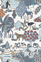 Little Greene's Animal Kingdom Wallpaper in Bassoon