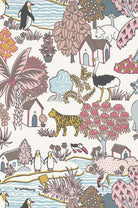 Little Greene's Animal Kingdom Wallpaper in Confetti