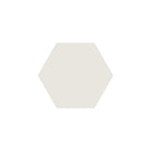 Equilateral Hexagon Tile in Super White