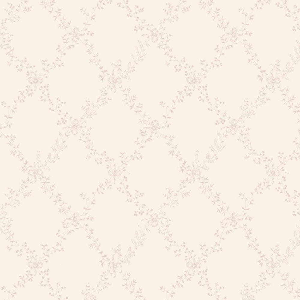 Farrow and Ball's Toile Trellis Wallpaper