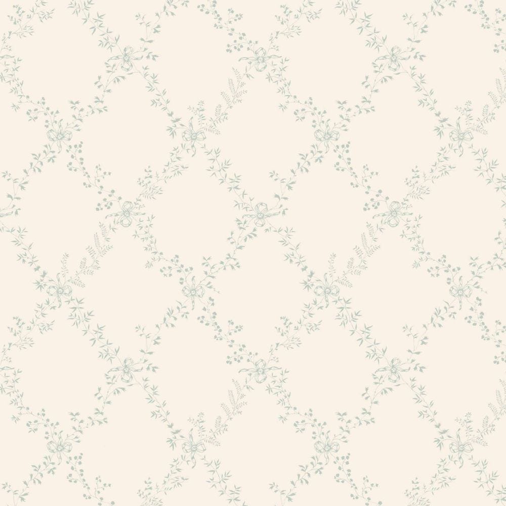 Farrow and Ball's Toile Trellis Wallpaper