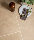 Ca'Pietra's Touraine Limestone Seasoned Tiles