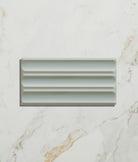 Ca'Pietra's Tunstall Ceramic Gloss Fluted Brick Tiles