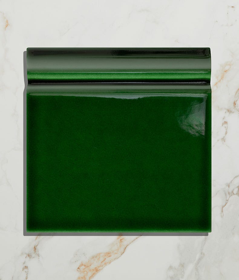 Ca'Pietra's Victorian Style™ Wall Ceramic Skirting Crackle Glaze