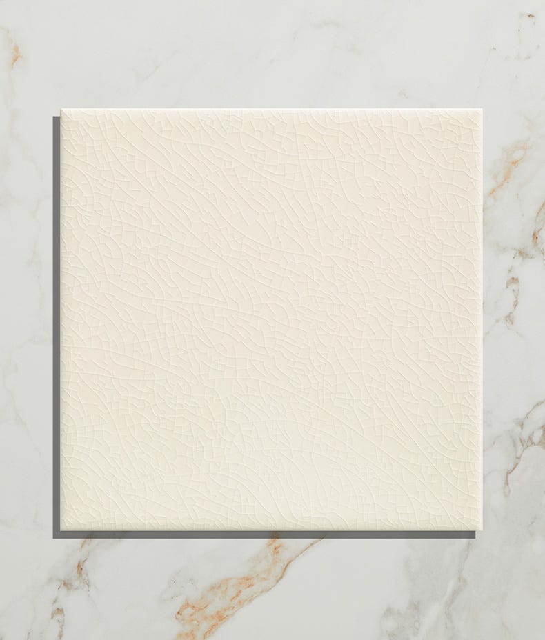 Ca'Pietra's Victorian Style™ Wall Ceramic Square Crackle Glaze Tiles