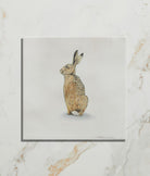 Ca'Pietra's Wiltshire Hares Ceramic Tiles by Joanna May