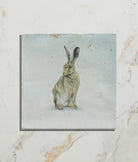 Ca'Pietra's Wiltshire Hares Ceramic Tiles by Joanna May
