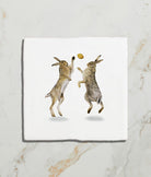 Ca'Pietra's Wiltshire Hares Ceramic Tiles by Joanna May