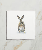 Ca'Pietra's Wiltshire Hares Ceramic Tiles by Joanna May