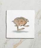 Ca'Pietra's Wiltshire Hares Ceramic Tiles by Joanna May