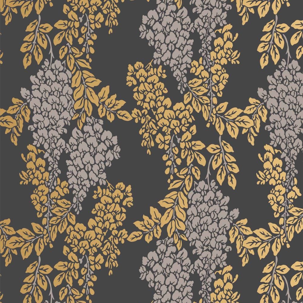 Farrow and Ball's Wisteria Wallpaper