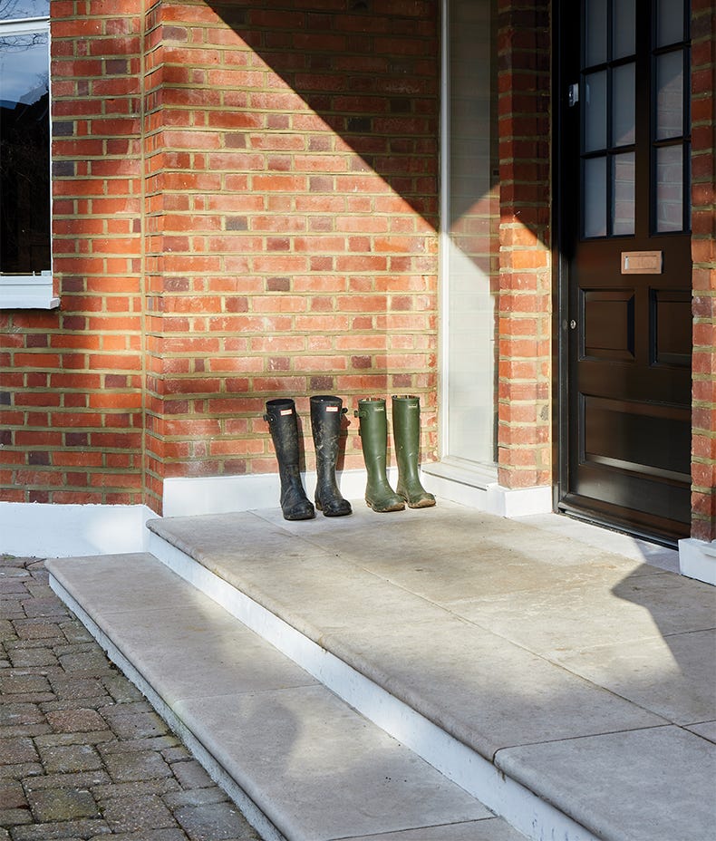 Ca'Pietra's Wychwood Limestone Etched Tiles