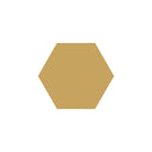 Equilateral Hexagon Tile in Yellow