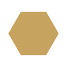 Equilateral Hexagon Tile in Yellow